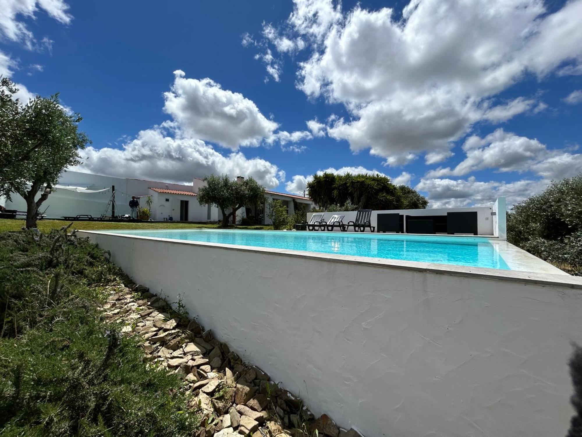 Вилла Monte Da Alameda - Piscina Aquecida Santa Luzia  Экстерьер фото